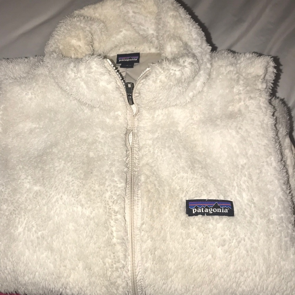 Patagonia Fluffy off white vest